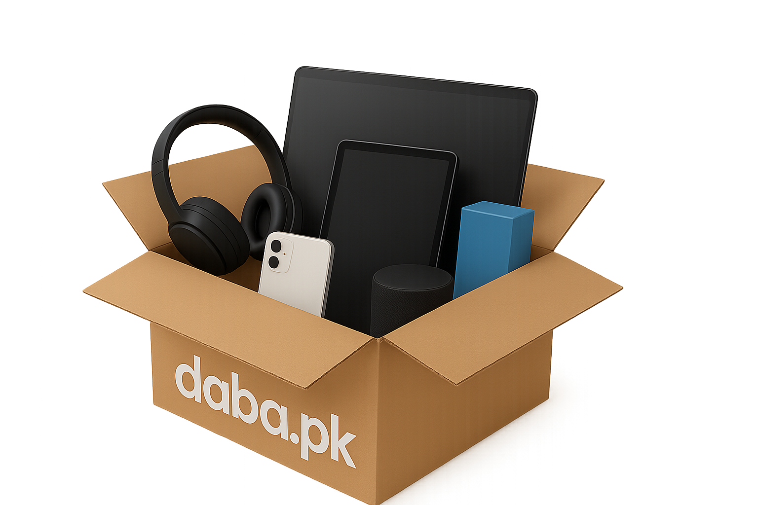 Box of premium mobile covers and accessories – buy online in Pakistan at daba.pk