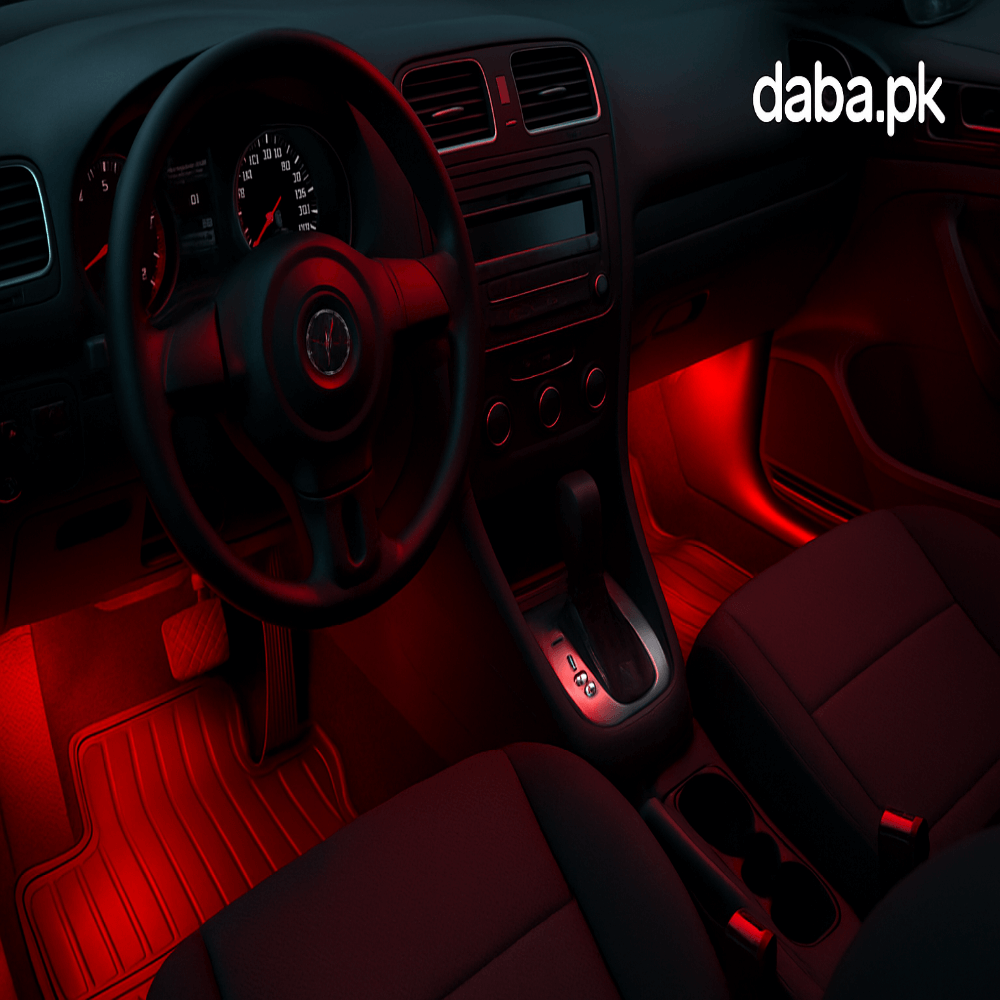 RGB Car Dashboard & Side Door Light – App & Remote Control – daba.pk